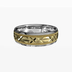 Dual Channel Milgrain Facet Band