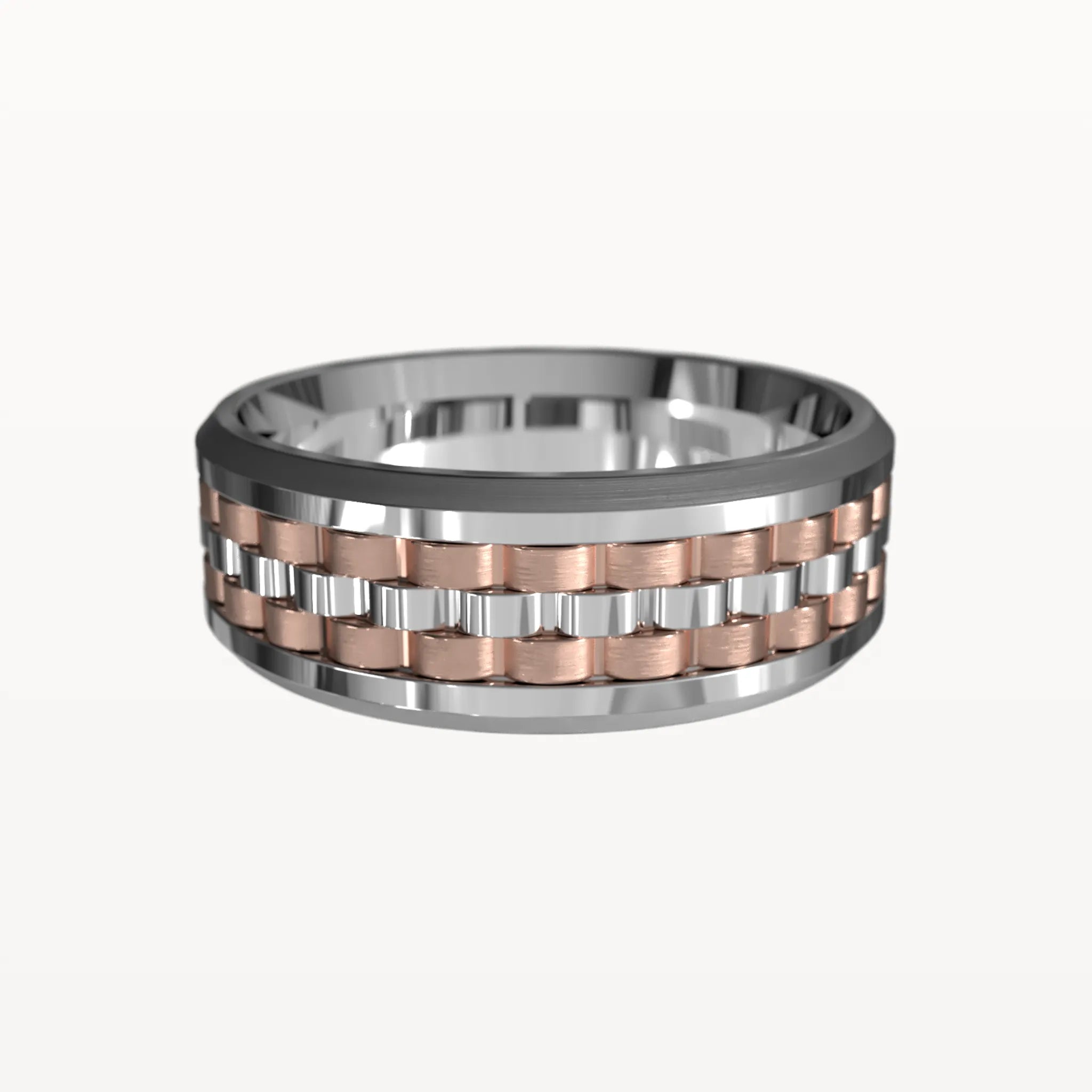 Hand-Carved Watch Link Band