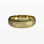 Ice Matte Milgrain Edged Band