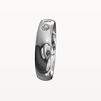 Half Round Trio Flush Set Diamond Band - Eden & Co