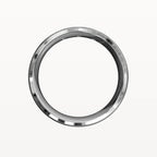 Half Round Trio Flush Set Diamond Band - Eden & Co