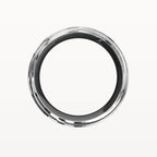 Diamond Parallel Panelled Brushed Band