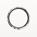 Dual Channel Milgrain Facet Band - Eden & Co