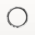 Dual Channel Milgrain Rope Patterned Band