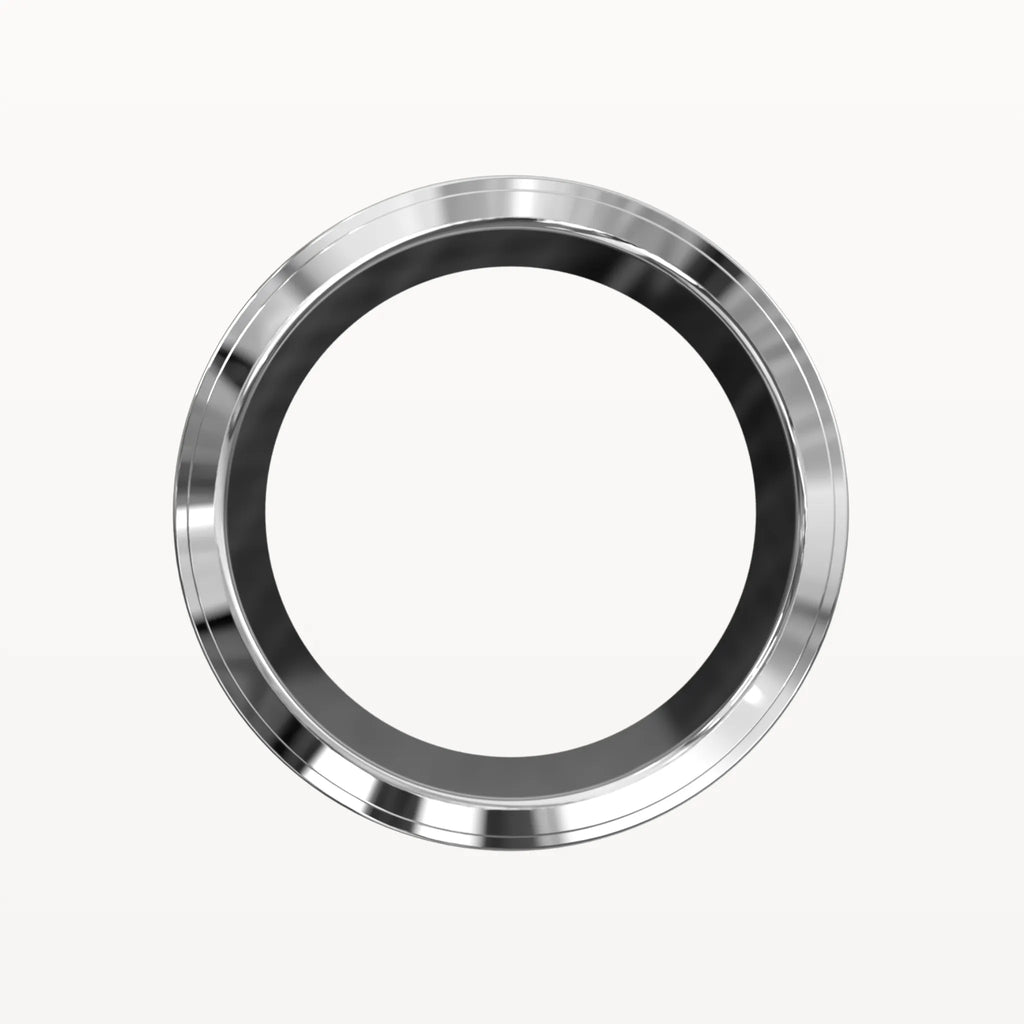Three Tier Brushed Diamond Band - Eden & Co