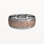 Hammered Hand-Carved Dual Chanel Band