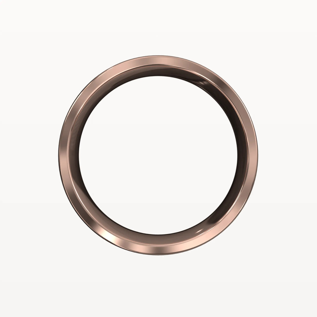 Brushed Greek Key Pattern Band
