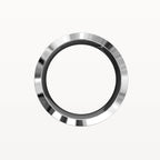 Polished Edge Contrast Diamond Band - Eden & Co