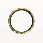 Dual Channel Milgrain Facet Band - Eden & Co