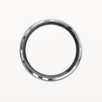 Facet Polished Edge Centre-Brushed Band - Eden & Co