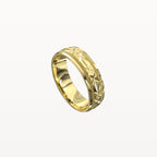 Dual Channel Milgrain Facet Band - Eden & Co