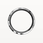 Brushed Greek Key Pattern Band