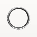 Facet Polished Edge Centre-Brushed Band - Eden & Co
