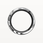 Geometric Square-Set Diamond Band