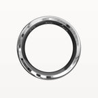 Half Round Princess Cut Trio Diamond Band