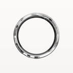 Classic Brushed Flat Band with Polished Edges - Eden & Co