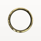 Facet Polished Edge Centre-Brushed Band - Eden & Co