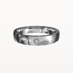 Hammer Set Diamond Band