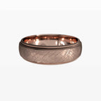 Ice Matte Milgrain Edged Band