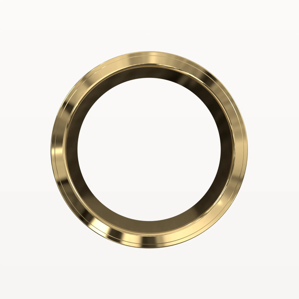 Three Tier Brushed Diamond Band - Eden & Co