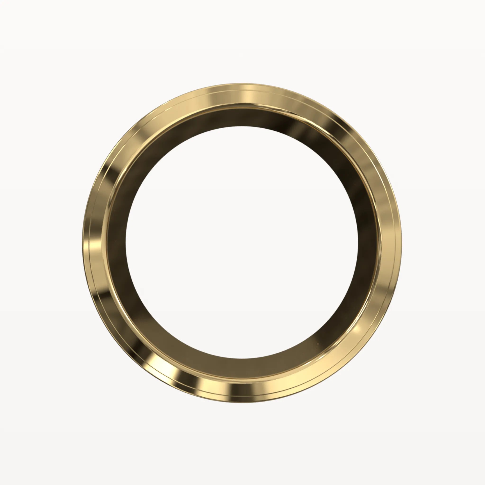 Three Tier Brushed Diamond Band - Eden & Co