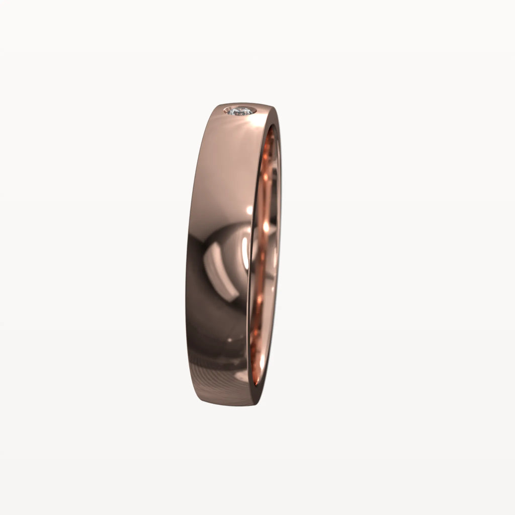 Hammer Set Diamond Band