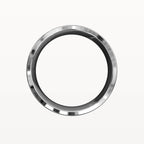 Brushed Greek Key Pattern Band