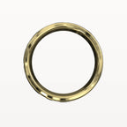 Classic Brushed Flat Band with Polished Edges - Eden & Co