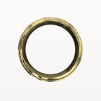 Diamond Parallel Panelled Brushed Band