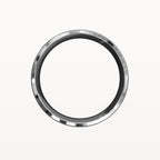 Dual Channel Milgrain Facet Band - Eden & Co