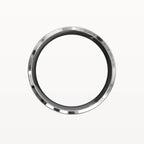 Dual Channel Milgrain Rope Patterned Band