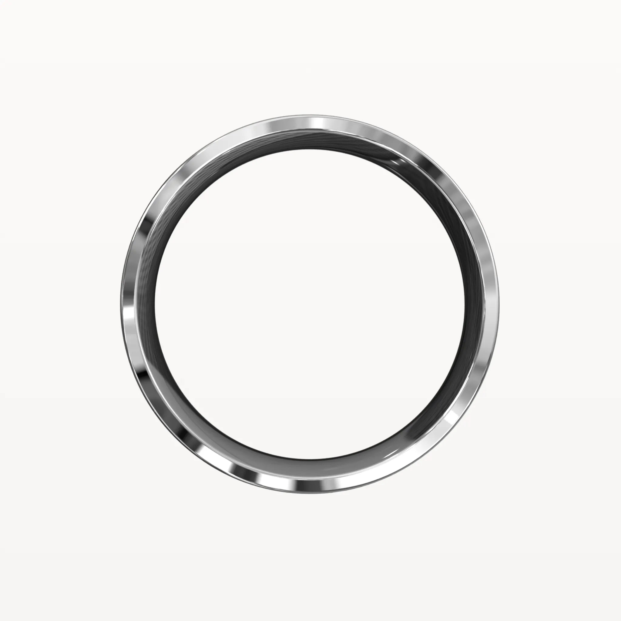 Dual Channel Milgrain Rope Patterned Band