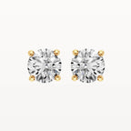 Four Claw Diamond Studs - Lab Diamond