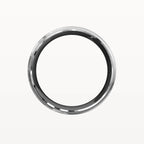 Ice Matte Milgrain Edged Band - Eden & Co