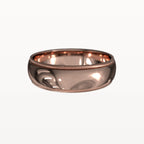 Polished Milgrain Edged Band - Eden & Co