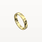 Hammer Set Diamond Band