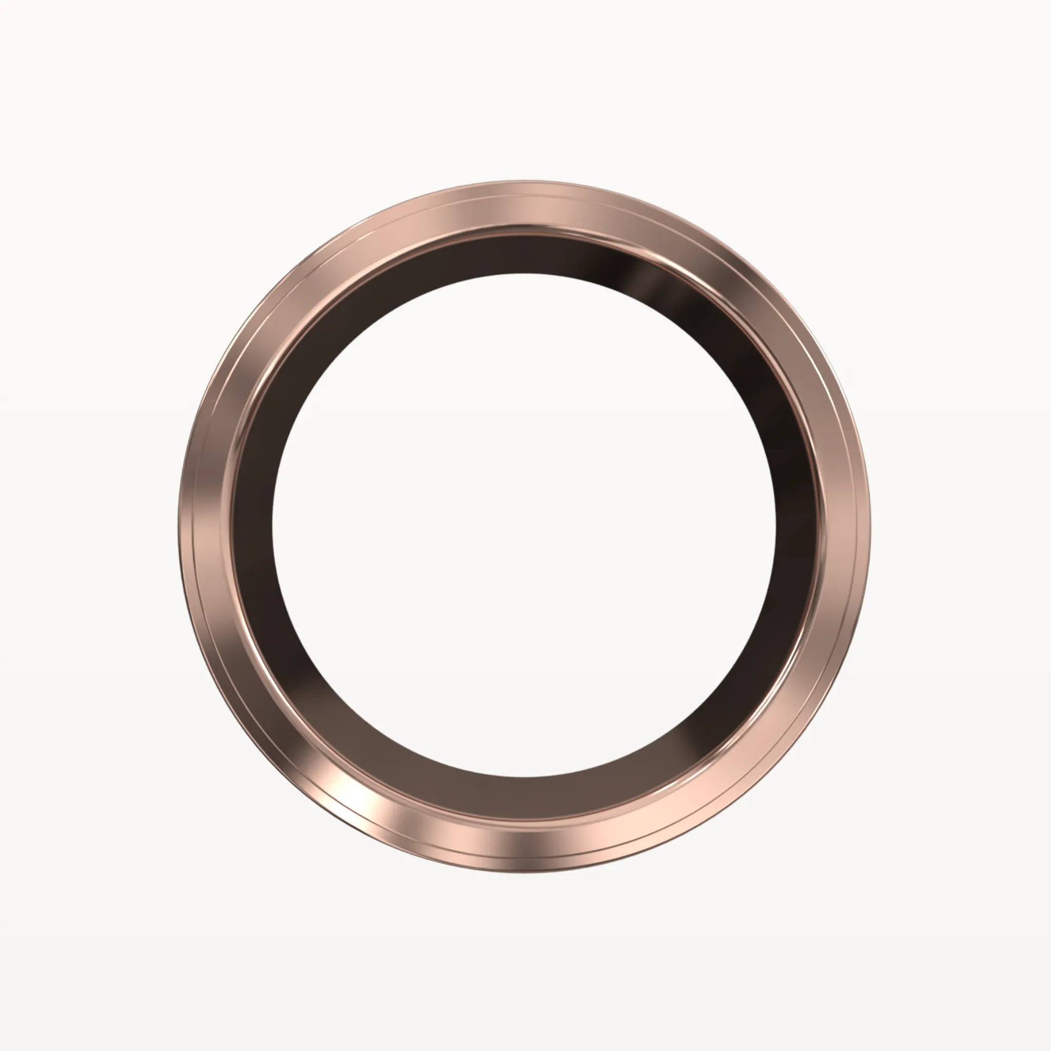 Three Tier Brushed Diamond Band - Eden & Co