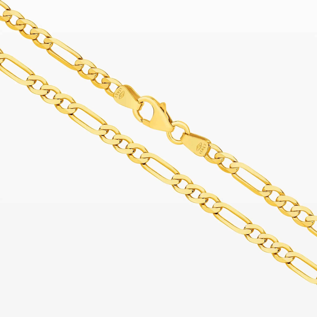 Flat Diamond Cut Figaro 1+3 (3.06mm)