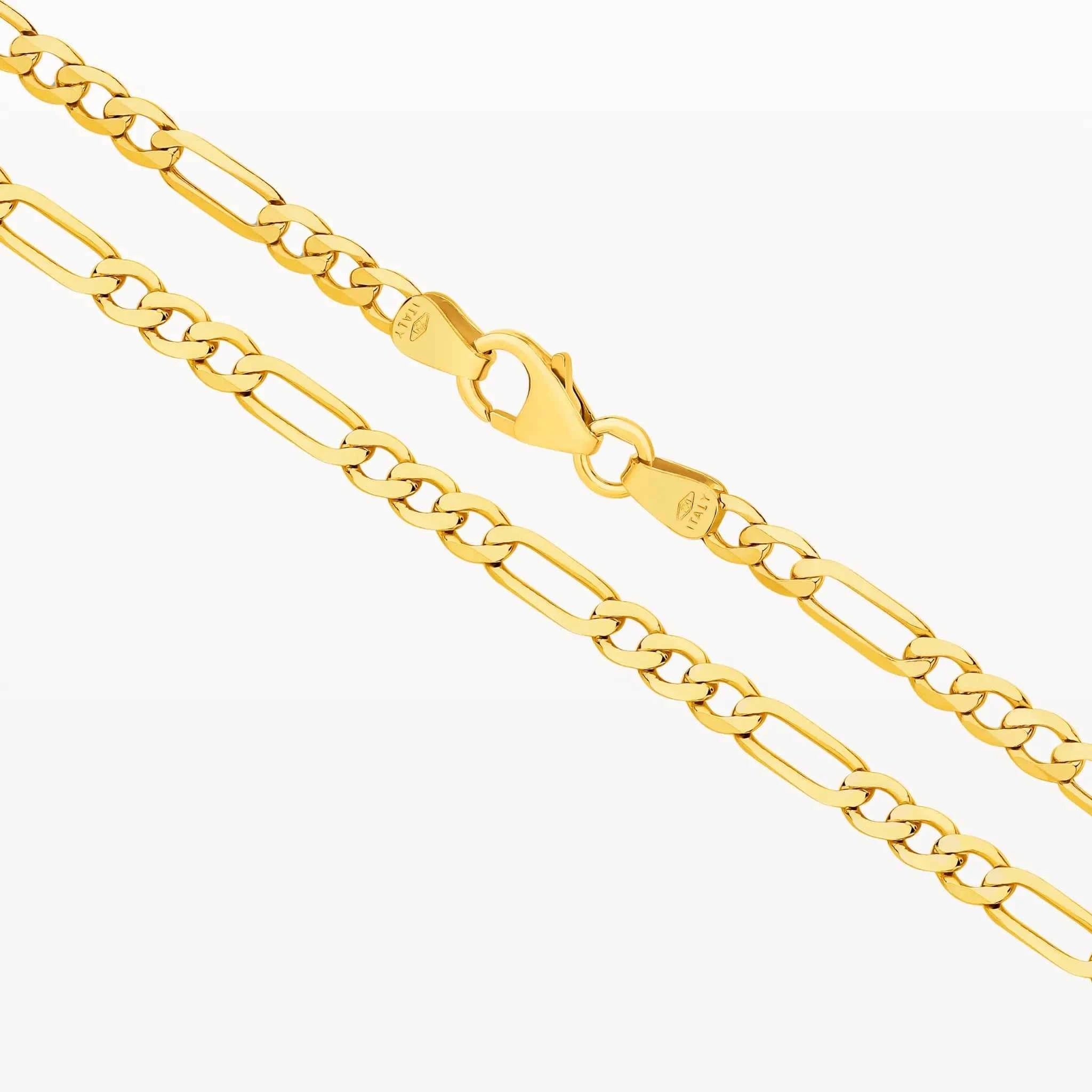 Flat Diamond Cut Figaro 1+3 (3.06mm)