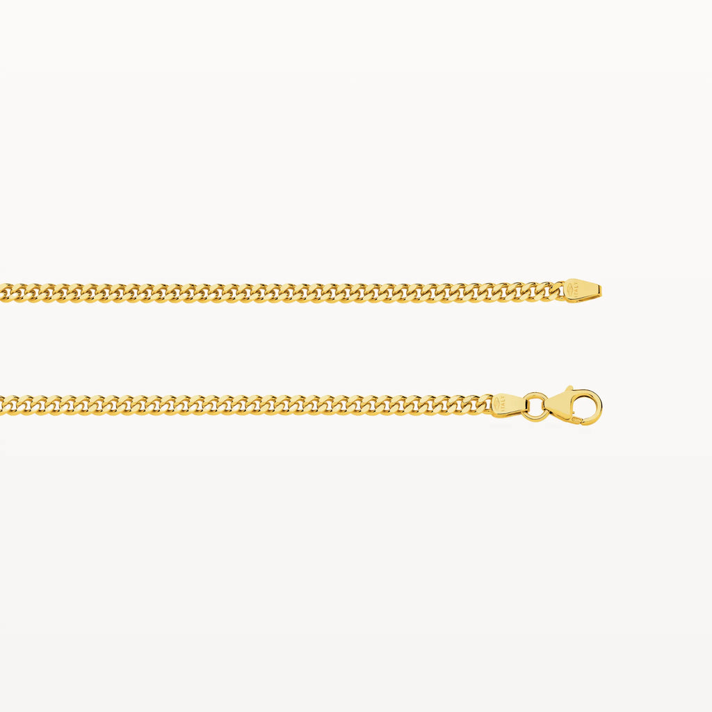 Diamond Cut Curb Chain (2.8mm) - Eden & Co