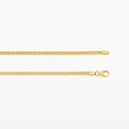 Diamond Cut Curb Chain (2.8mm) - Eden & Co