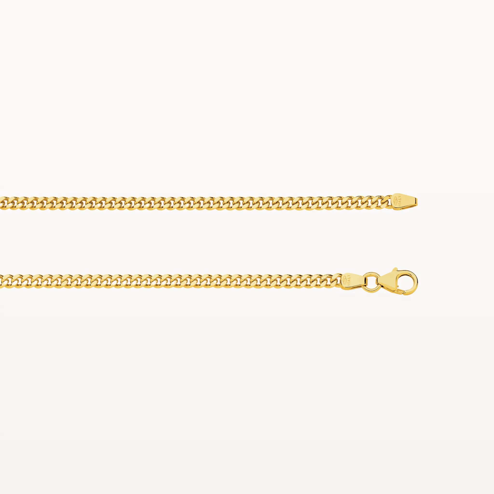 Diamond Cut Curb Chain (2.8mm) - Eden & Co