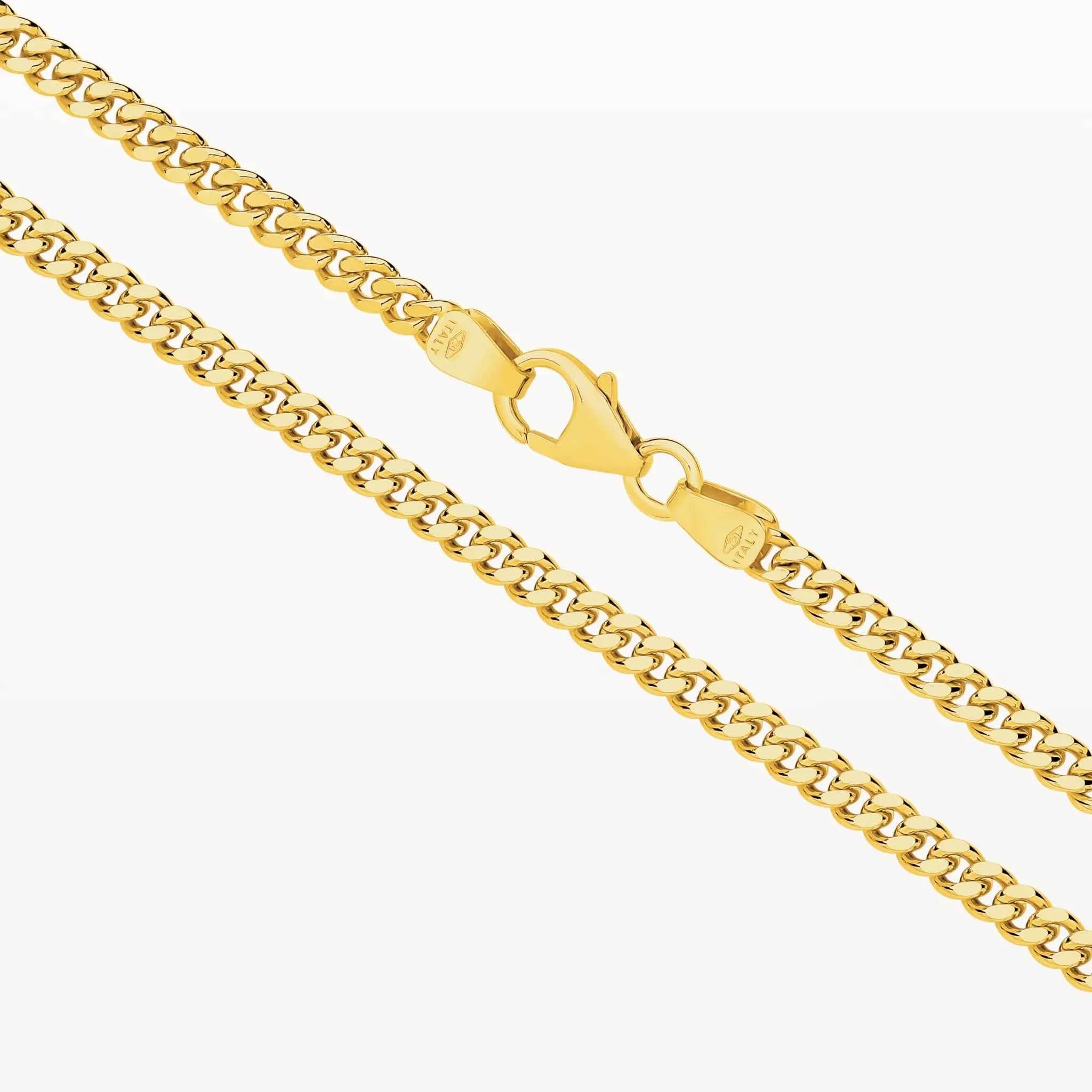 Diamond Cut Curb Chain (2.8mm)