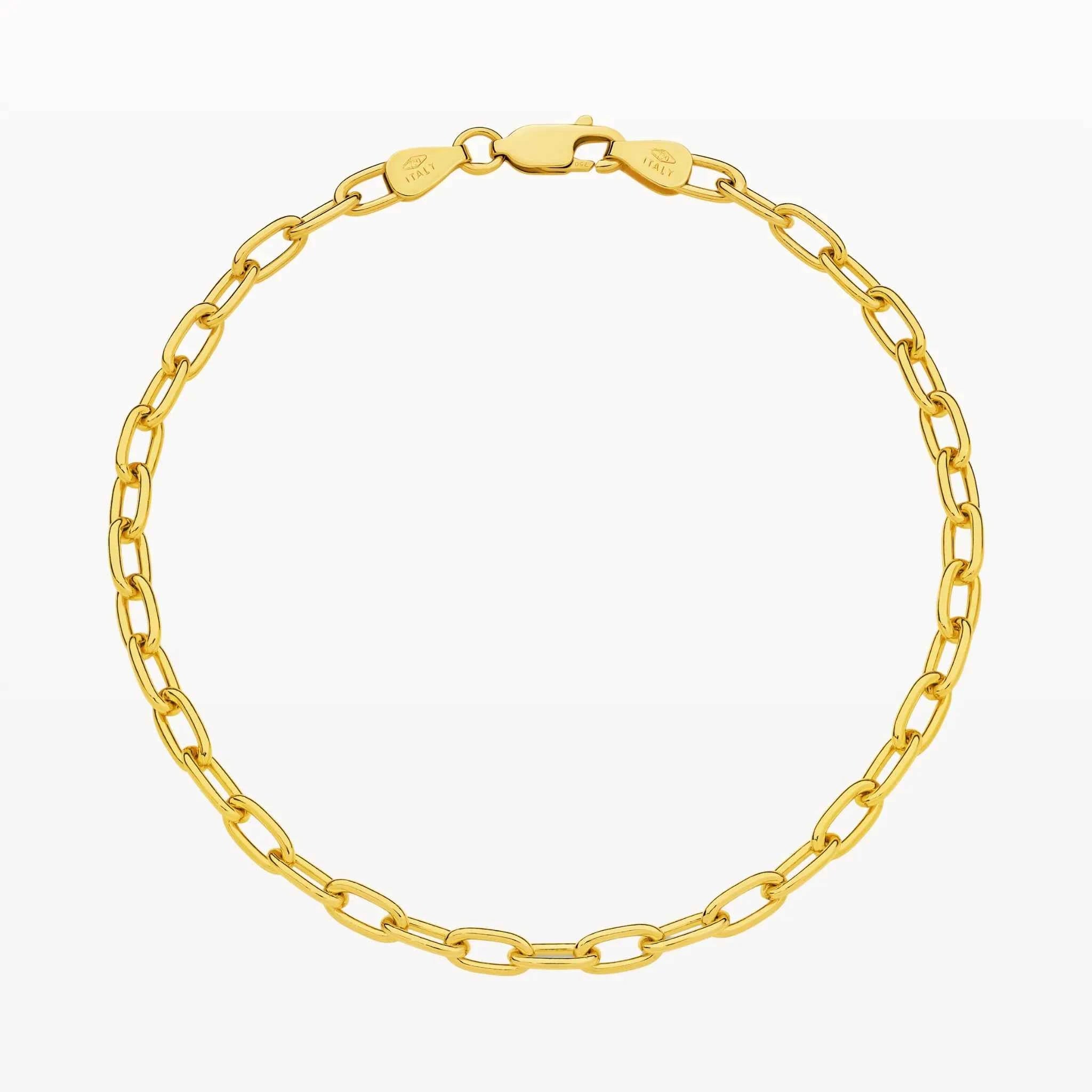 Paper Clip Bracelet (3.6mm)